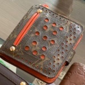 LOUIS VUITTON Perforated Wallet